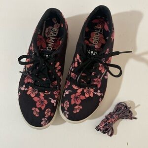 No Bull Cherry Blossom Canvas Trainer